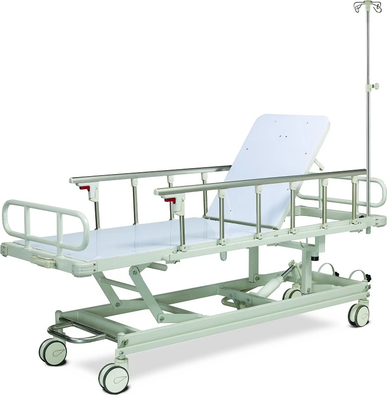 Hot Sale Luxurious Hospital Bed Stretcher with Hydraulic System Moving Patients Made of Metal Plastic and Aluminium
Hot Sale Luxurious Hospital Bed Stretcher with Hydraulic System Moving Patients Made of Metal Plastic and Aluminium