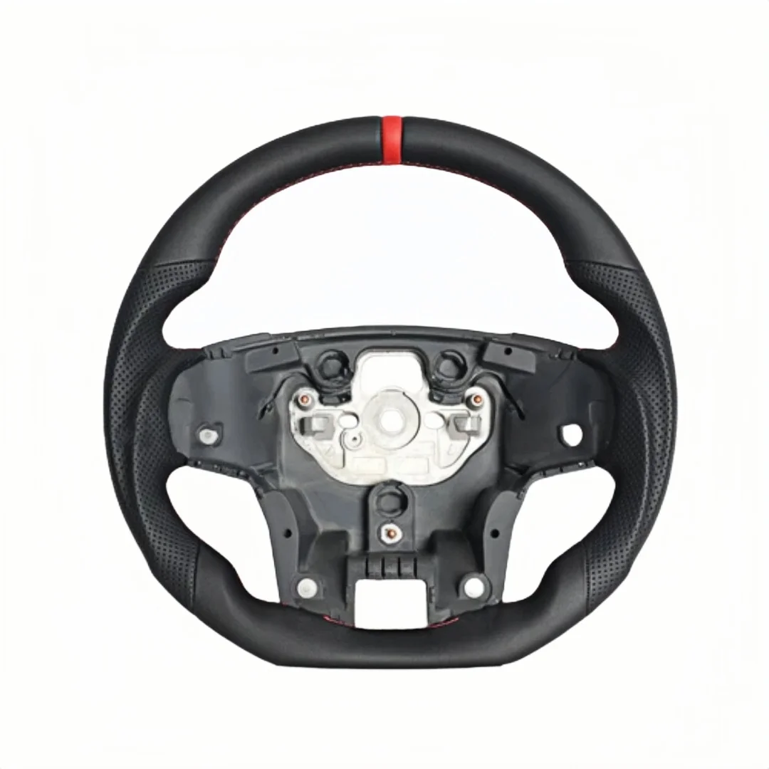 Full Leather Steering Wheel For Ford Everest 2016 Perforated Leather Steering Wheel
Full Leather Steering Wheel For Ford Everest 2016 Perforated Leather Steering Wheel