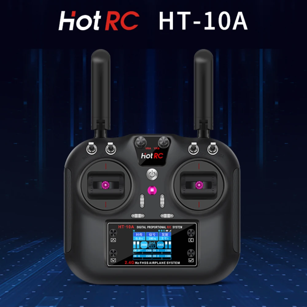 Hotrc Hot rc HT-10A HT10A 2.4Ghz 10CH Remote Controller F-10A F10A Receiver For RC Aircraft Vehicle Boat Drone Accessories Parts
Hotrc Hot rc HT-10A HT10A 2.4Ghz 10CH Remote Controller F-10A F10A Receiver For RC Aircraft Vehicle Boat Drone Accessories Parts