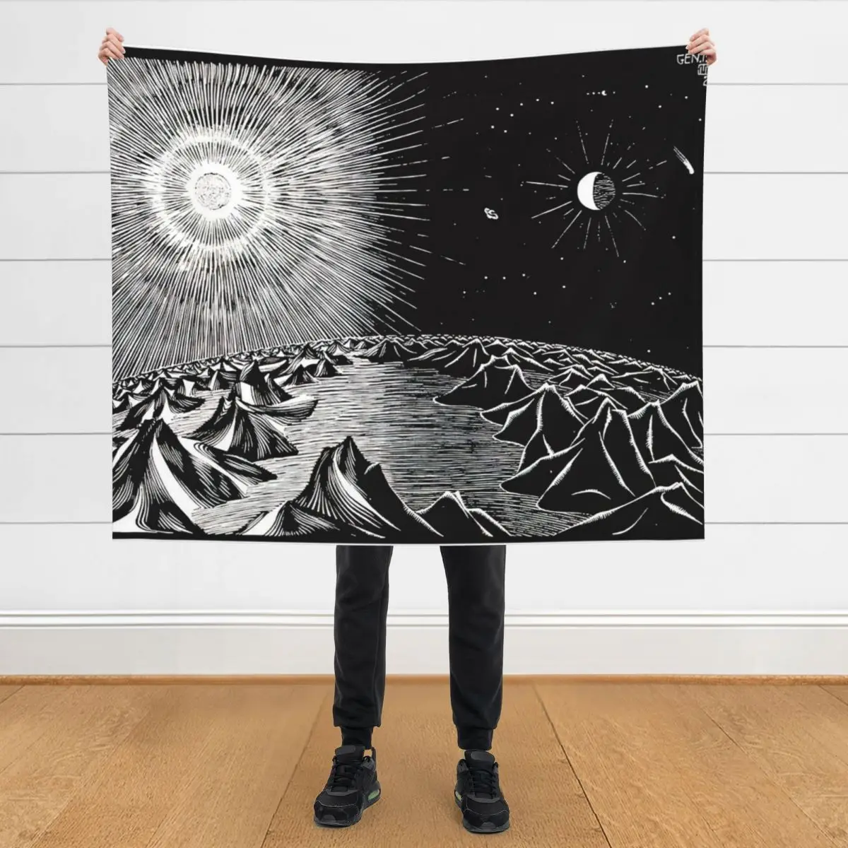 Escher - The 4th Day of the Creation Throw Blanket Shaggy Luxury Throw manga Camping Blankets
Escher - The 4th Day of the Creation Throw Blanket Shaggy Luxury Throw manga Camping Blankets