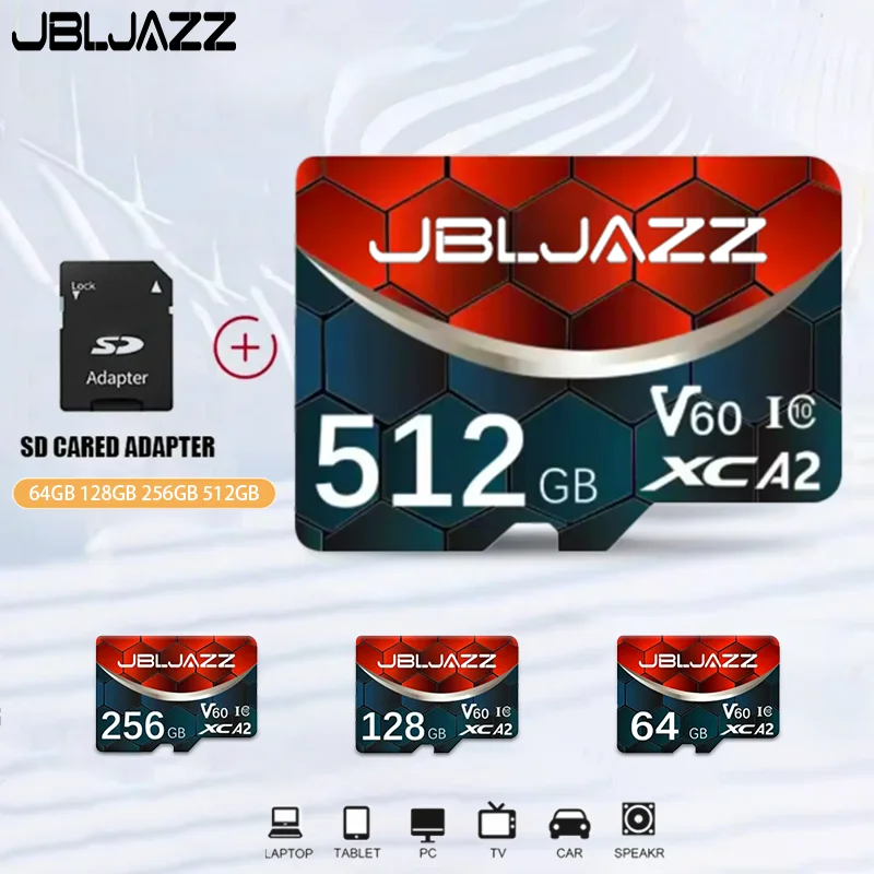 Карта памяти Micro SD 512 ГБ, класс 10, высокоскоростная, для телефонов/планшетов/камер, 64 ГБ, 128 ГБ, 256 ГБ, флеш-карта TF
Карта памяти Micro SD 512 ГБ, класс 10, высокоскоростная, для телефонов/планшетов/камер, 64 ГБ, 128 ГБ, 256 ГБ, флеш-карта TF