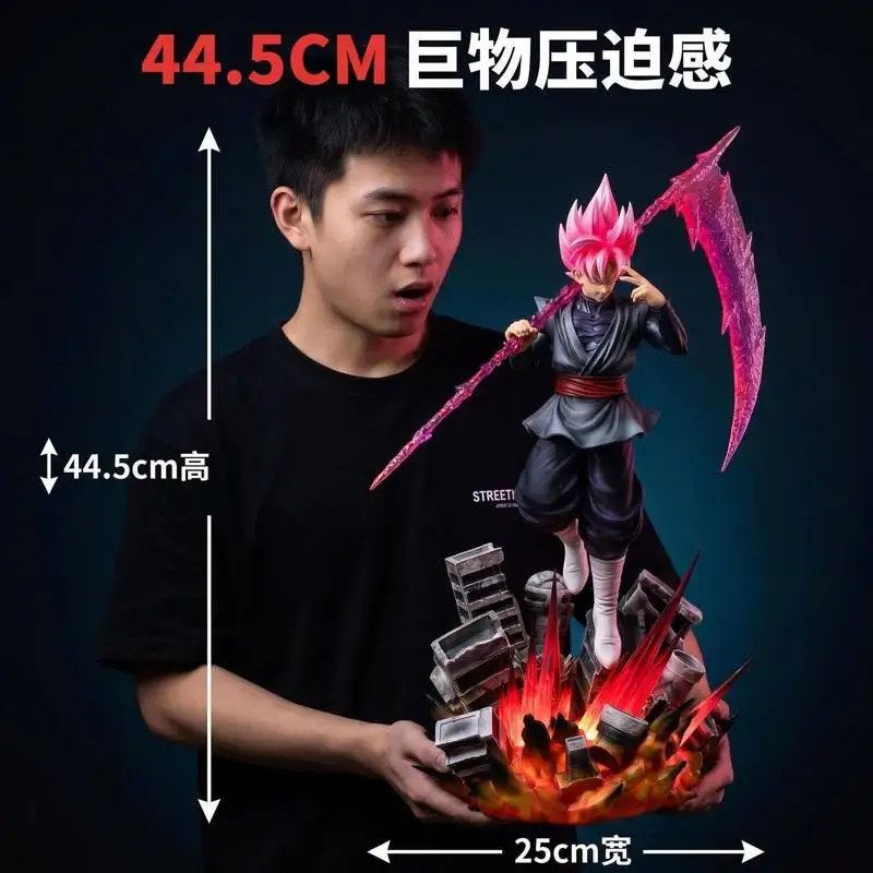 In Stock Jt Studio Toys Dragon Ball Anime Figure Zamasu Figure 1/6 Goku Black Pvc Statue Decor Ornament Collection Model Gifts
In Stock Jt Studio Toys Dragon Ball Anime Figure Zamasu Figure 1/6 Goku Black Pvc Statue Decor Ornament Collection Model Gifts