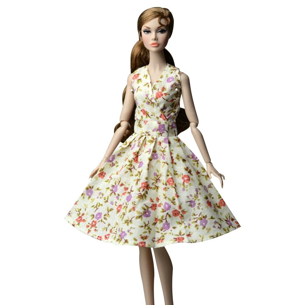 NK Official 1 Pcs Fashion Dress Yellow Floral 1/6 Doll Outfit Gown Skirt Wear 11.5 Inch Doll Clothes Doll Accessories Toys
NK Official 1 Pcs Fashion Dress Yellow Floral 1/6 Doll Outfit Gown Skirt Wear 11.5 Inch Doll Clothes Doll Accessories Toys