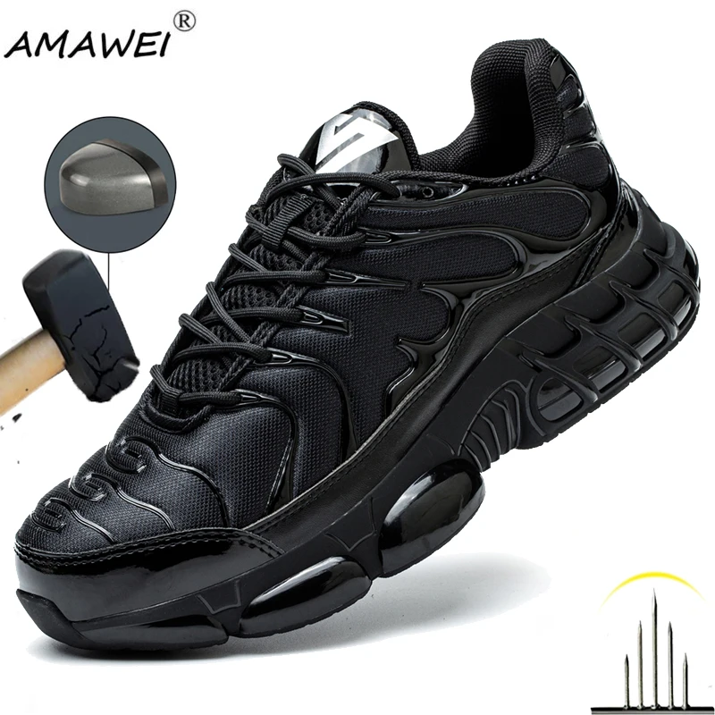 Lightweight Industrial Work and Safety Shoes Men for Work Safety Protective Boots men Steel Toe Sneakers Security Protection
Lightweight Industrial Work and Safety Shoes Men for Work Safety Protective Boots men Steel Toe Sneakers Security Protection