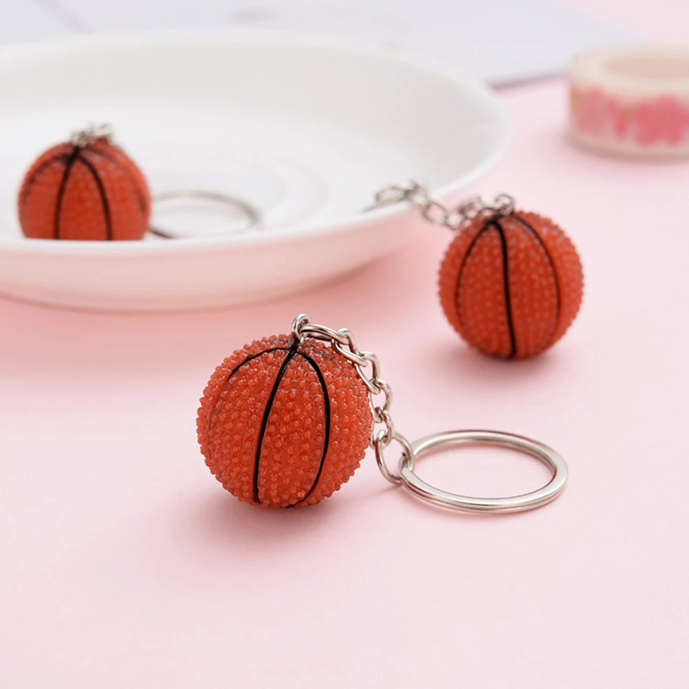 3D Basketball Keychain Sports Ball Key Ring For Bag Pendant Charm Gift Decoration Lightweight Durable Keychain Key Holder
3D Basketball Keychain Sports Ball Key Ring For Bag Pendant Charm Gift Decoration Lightweight Durable Keychain Key Holder