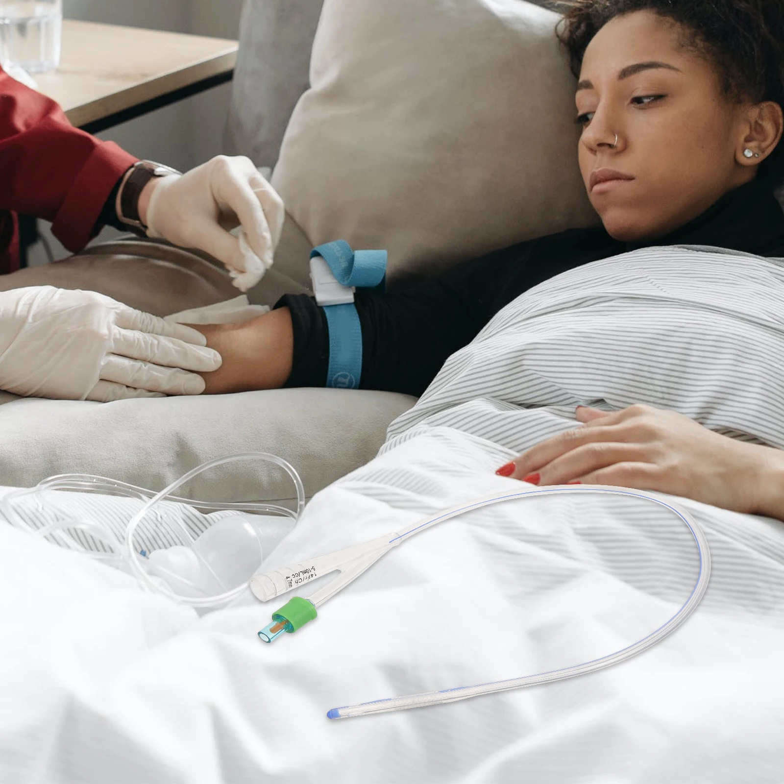 Silicone Double Cavity Durable Soft Intraurethral Cannula Patient Supplies Clear Transparent Urinary Expansion
Silicone Double Cavity Durable Soft Intraurethral Cannula Patient Supplies Clear Transparent Urinary Expansion