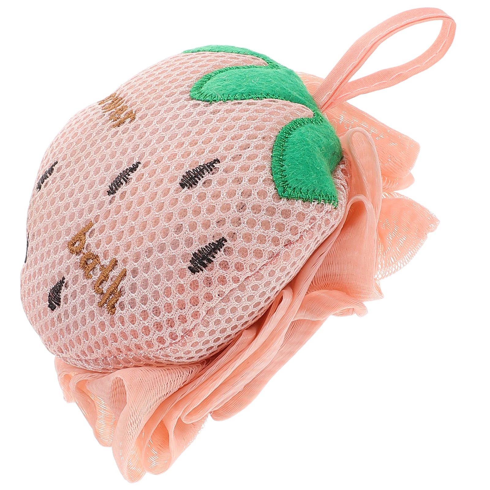 Double Sided Large Strawberry Bath Loofah Sponge Cute Mesh Pouf Exfoliating Shower Ball Body Wash Scrubber Body Wash Shower Ball 
Double Sided Large Strawberry Bath Loofah Sponge Cute Mesh Pouf Exfoliating Shower Ball Body Wash Scrubber Body Wash Shower Ball