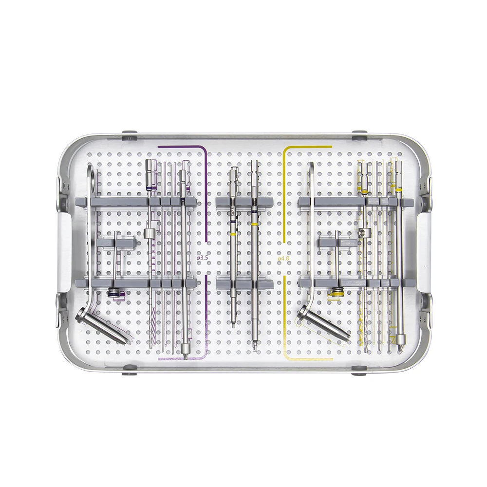 Factory Price Orthopedic Surgical Instruments 2.5/3.0/3.5/4.0mm Herbert Screw Instrument Set for Fracture Surgery
Factory Price Orthopedic Surgical Instruments 2.5/3.0/3.5/4.0mm Herbert Screw Instrument Set for Fracture Surgery