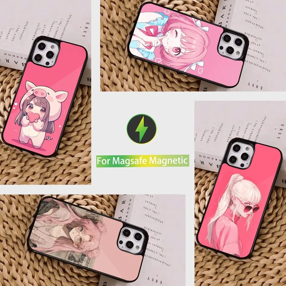 Beauty Girl Cartoon Pink Phone Case For iPhone 16,15,14,13,12,11,Pro,Max,Plus,Mini, Magsafe,Magnetic Wireless Charging Case
Beauty Girl Cartoon Pink Phone Case For iPhone 16,15,14,13,12,11,Pro,Max,Plus,Mini, Magsafe,Magnetic Wireless Charging Case