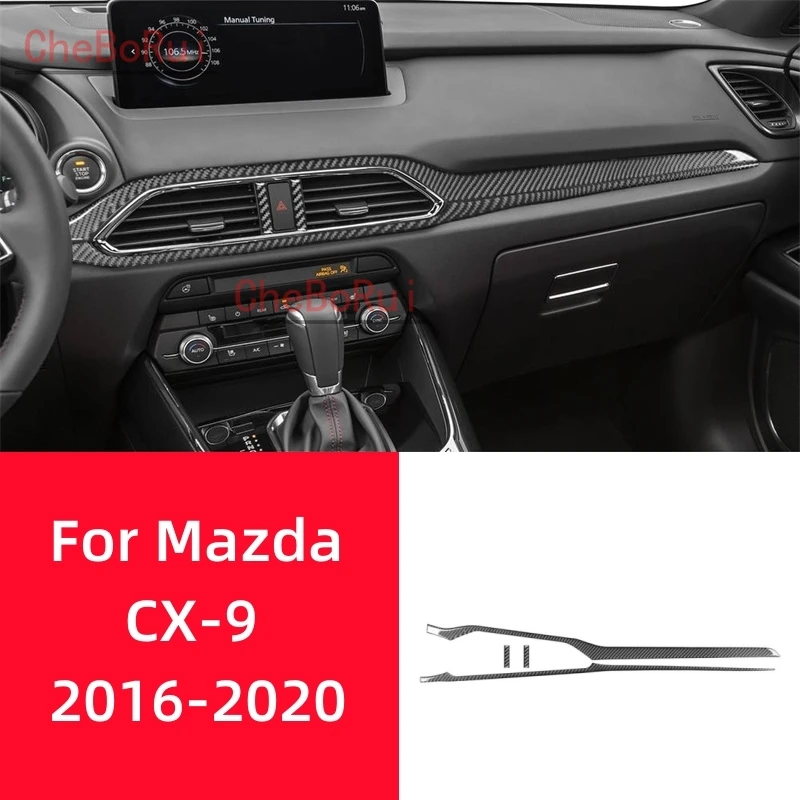 For Mazda CX-9 2016-2023 Accessories Carbon Fiber Interior Car Center Console Decorative Strip Cover Trim Frame Stickers
For Mazda CX-9 2016-2023 Accessories Carbon Fiber Interior Car Center Console Decorative Strip Cover Trim Frame Stickers