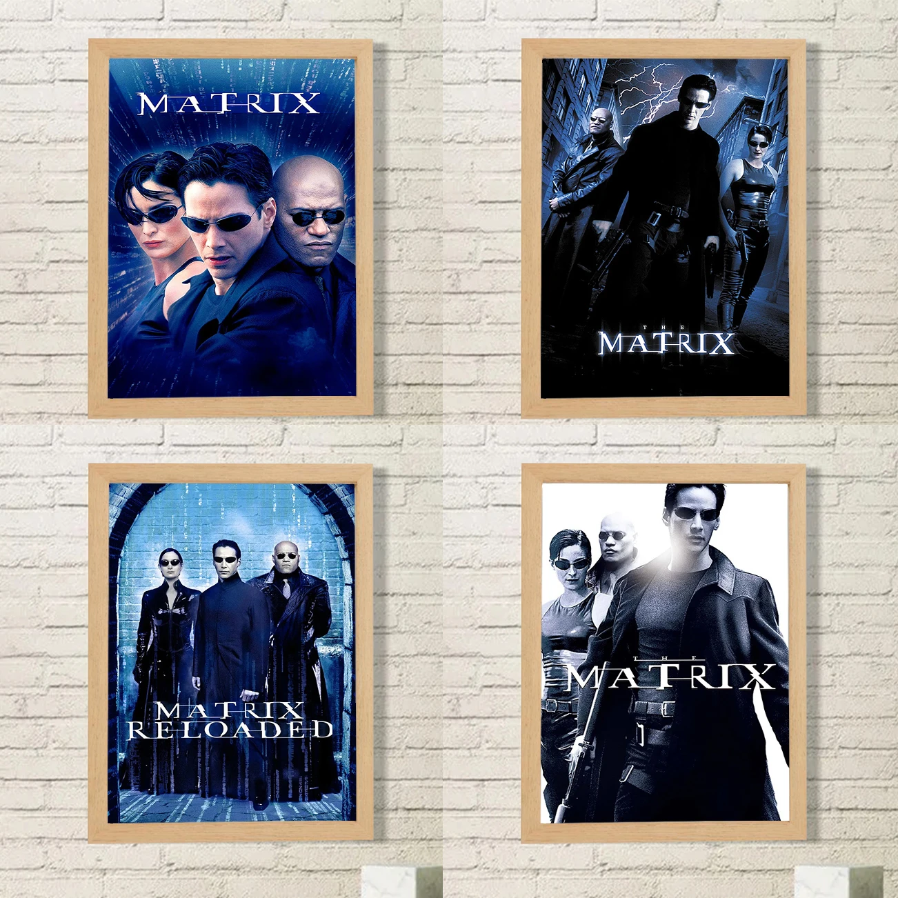 The Matrix Canvas Classic American Movie Large Paintings Modern Living Room Decoration Retro Posters for Wall Decor Poster Art
The Matrix Canvas Classic American Movie Large Paintings Modern Living Room Decoration Retro Posters for Wall Decor Poster Art