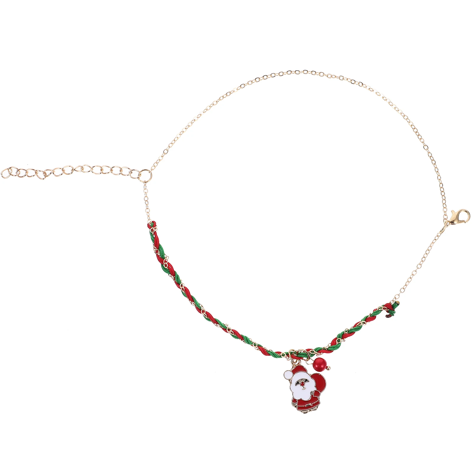 Christmas Woven Bracelet Lovely Wrist Chain Handmade Nylon Material Comfortable Matching Christmas Charm Design Gifts
Christmas Woven Bracelet Lovely Wrist Chain Handmade Nylon Material Comfortable Matching Christmas Charm Design Gifts