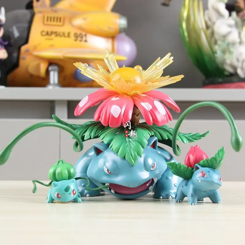Pokemon Full Painted Bulbasaur Ivysaur Venusaur Evolution Action Figure Anime Collectible Model Table Decor For Adult Collectors
Pokemon Full Painted Bulbasaur Ivysaur Venusaur Evolution Action Figure Anime Collectible Model Table Decor For Adult Collectors