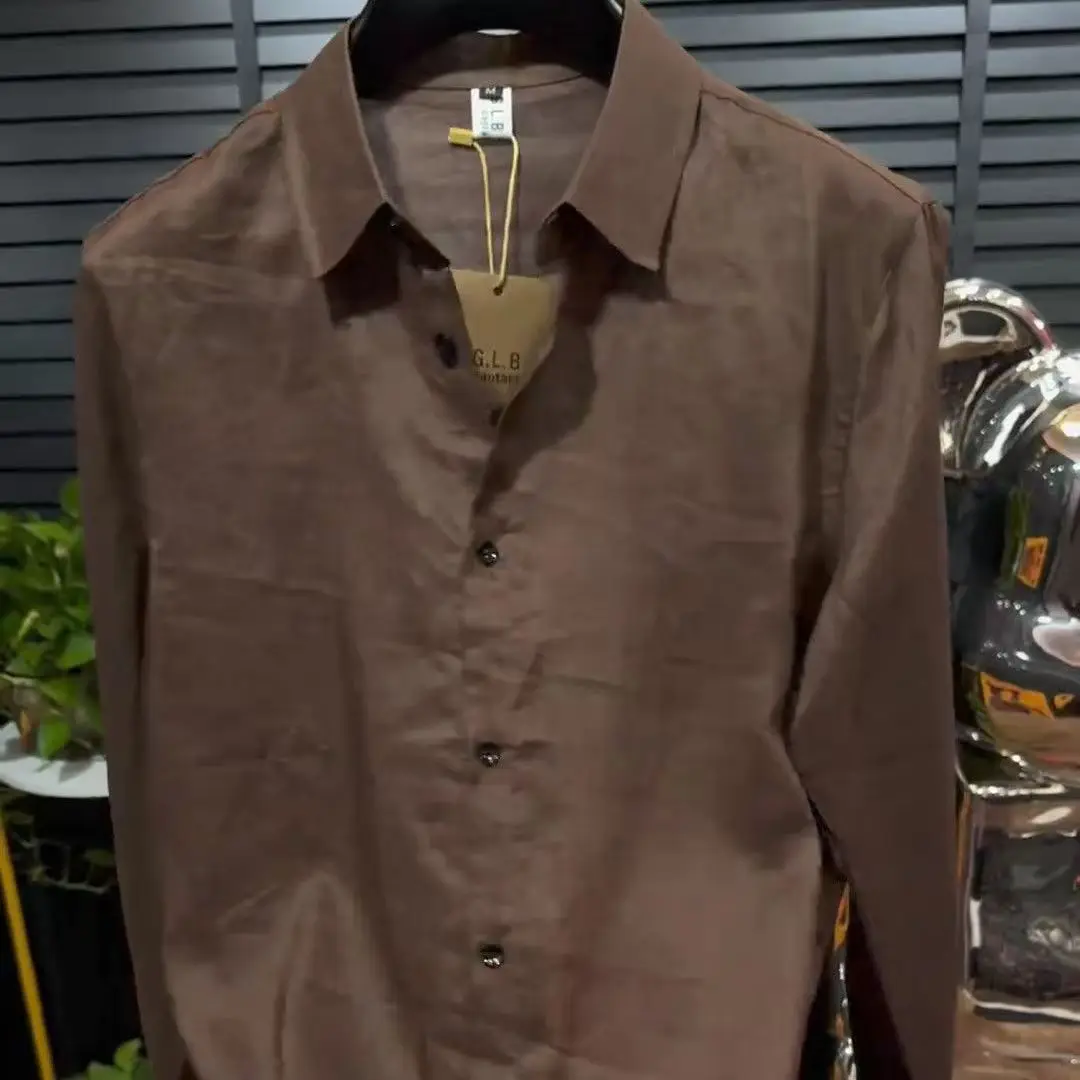 High Quali Men's Long Sve irt Spring Autumn New Sle Luxury Feel Slim Fit Polyester Youth Faion Printed Casual irt
High Quali Men's Long Sve irt Spring Autumn New Sle Luxury Feel Slim Fit Polyester Youth Faion Printed Casual irt