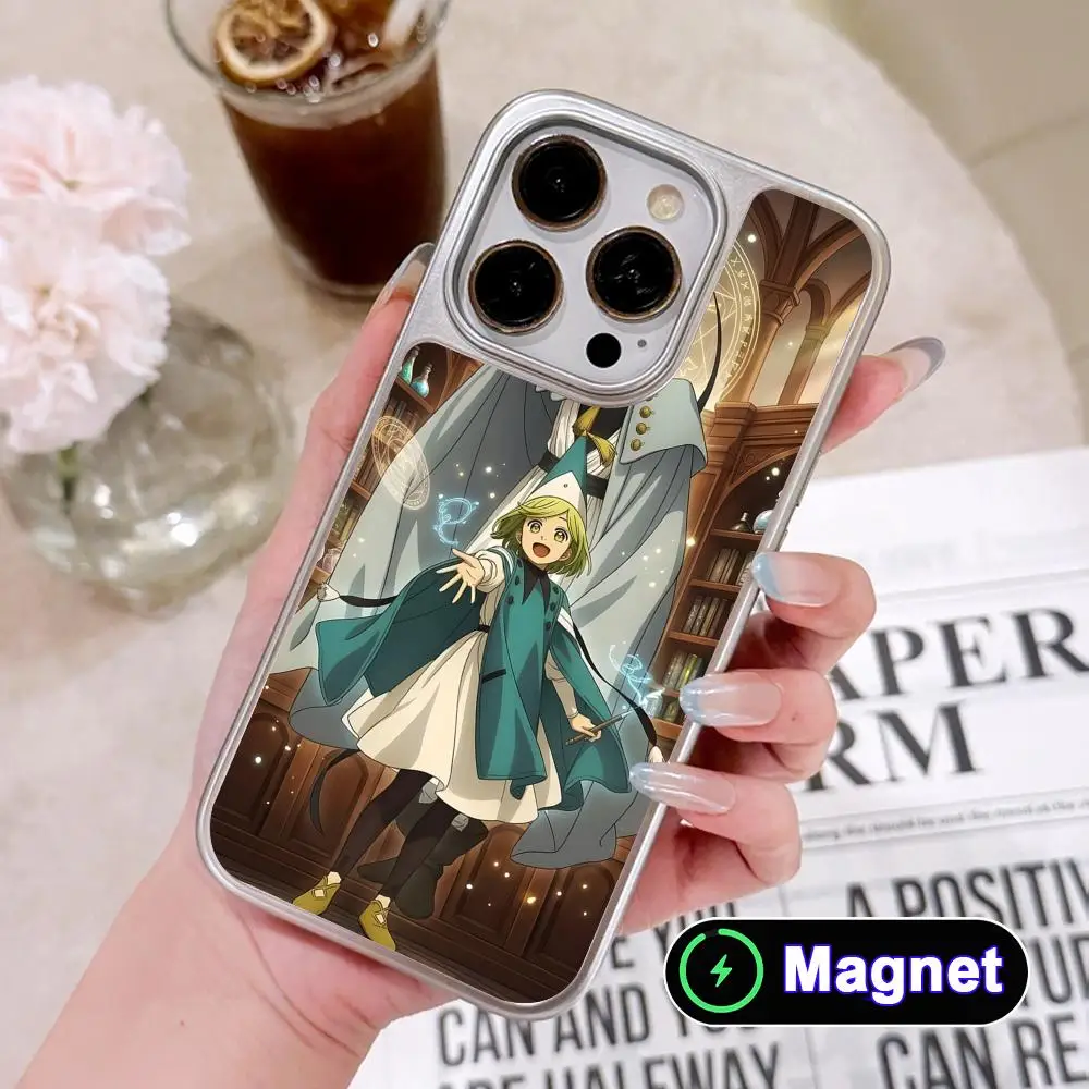Witch Hat Atelier Coco Phone Case for iPhone 17 16 15 14 13 12 11 Air Pro Max Plus Electroplated Silver Magsafe Cover
Witch Hat Atelier Coco Phone Case for iPhone 17 16 15 14 13 12 11 Air Pro Max Plus Electroplated Silver Magsafe Cover