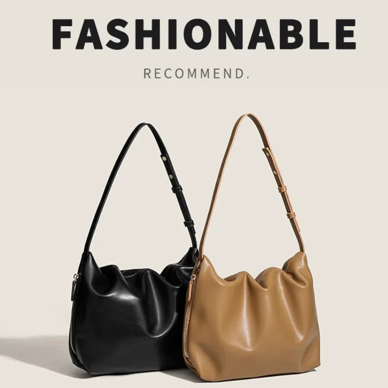 Folding Bag for Women Large Capacity Fashionable New Style High-end Niche, Tote, Commuting Bag, Versatile, Underarm Shoulder Bag
Folding Bag for Women Large Capacity Fashionable New Style High-end Niche, Tote, Commuting Bag, Versatile, Underarm Shoulder Bag