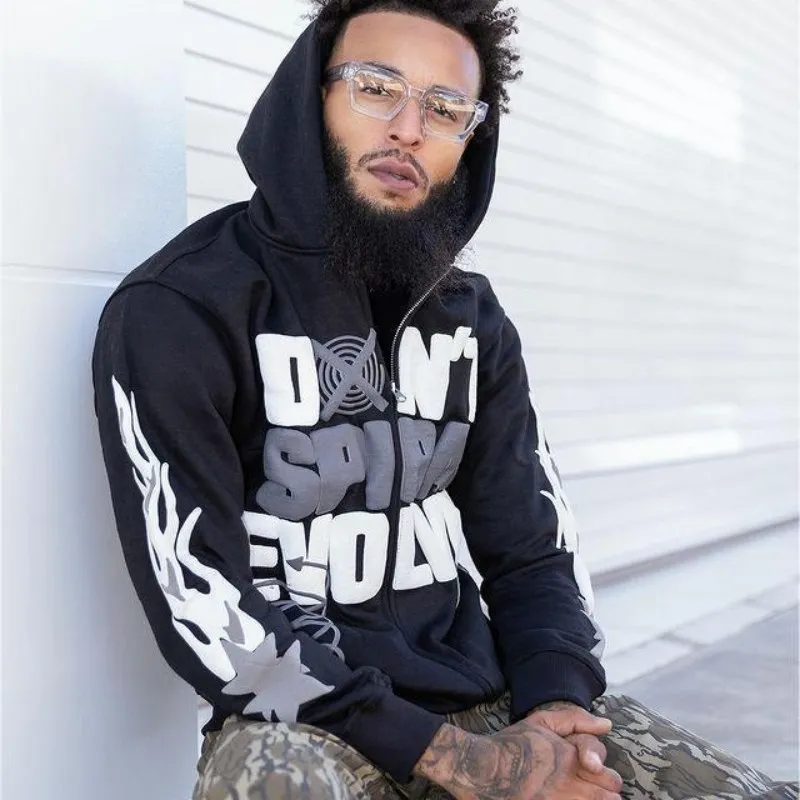 Sweatshirt Unisex Oversized Long-sleeved Zipper Top Casual Hoodies Harajuku Jacket Letter Print Coat Men Jackets pink Zip Hooded
Sweatshirt Unisex Oversized Long-sleeved Zipper Top Casual Hoodies Harajuku Jacket Letter Print Coat Men Jackets pink Zip Hooded