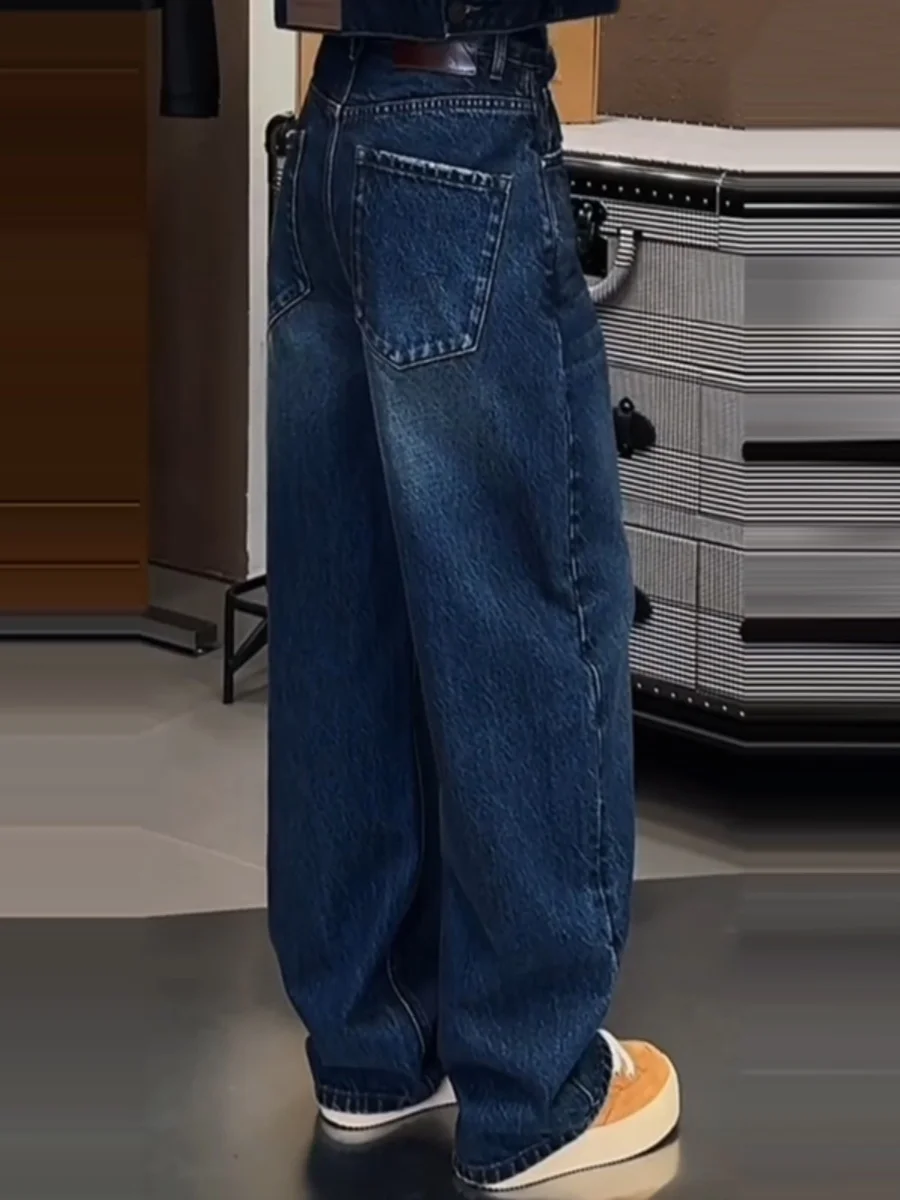 Женские джинсы больших размеров с утепленной флисовой подкладкой, с высокой талией, широкими штанинами, осенне-зимние, прямого кроя, синие, из денима, с эффектом похудения
Женские джинсы больших размеров с утепленной флисовой подкладкой, с высокой талией, широкими штанинами, осенне-зимние, прямого кроя, синие, из денима, с эффектом похудения