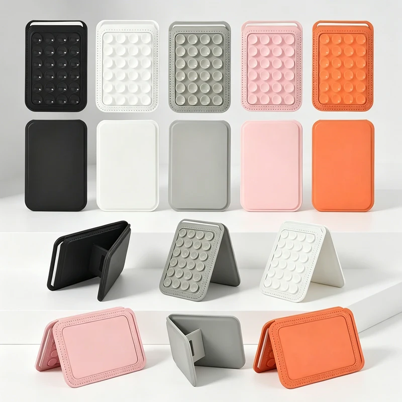 Mobile Phone Strong Magnetic Card Holder for iPhone 17 16 Pro Samsung Xiaomi Desktop Multi-functional Suction Cup Folding Stand
Mobile Phone Strong Magnetic Card Holder for iPhone 17 16 Pro Samsung Xiaomi Desktop Multi-functional Suction Cup Folding Stand