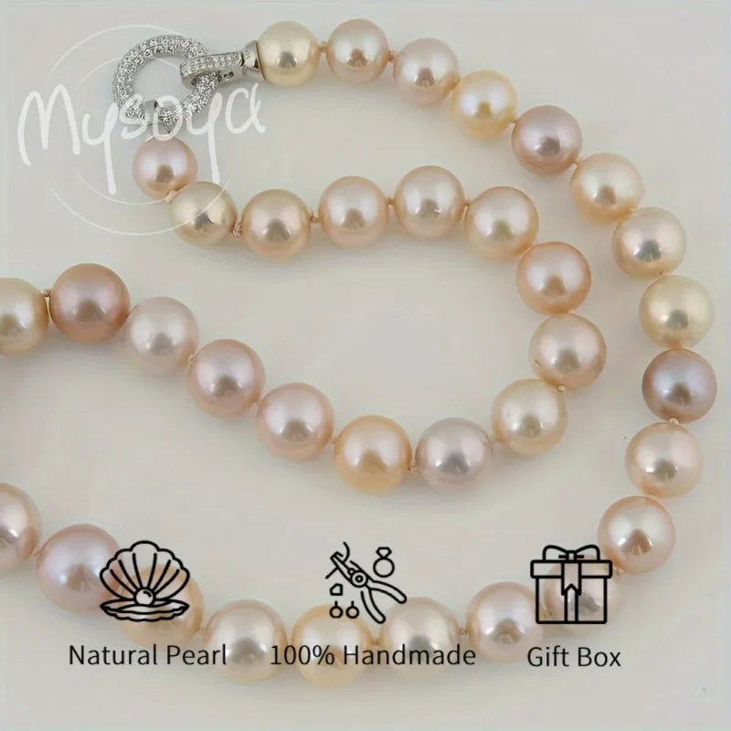 Элегантное минималистичное ожерелье Mysoya с жемчугом Эдисон и жемчугом-конфеткой, 10-12 мм, в подарочной коробке для него и для нее, на дни рождения и свадьбы
Элегантное минималистичное ожерелье Mysoya с жемчугом Эдисон и жемчугом-конфеткой, 10-12 мм, в подарочной коробке для него и для нее, на дни рождения и свадьбы