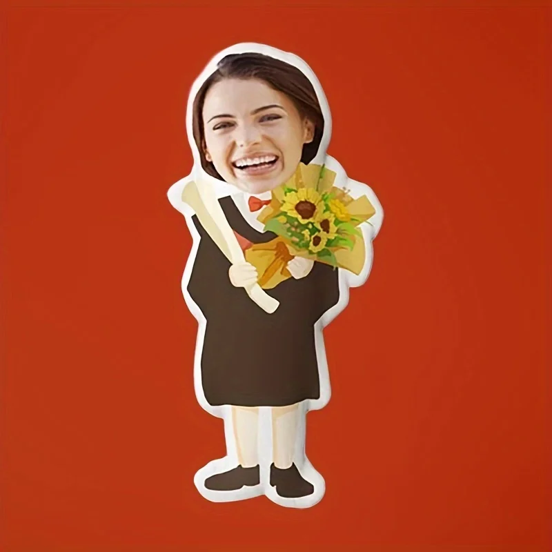 Customized Face Pillow with Personal Photo Short Plush Pillow 3D Double sided Printing Body Shape Replacement Face Filling Pillo
Customized Face Pillow with Personal Photo Short Plush Pillow 3D Double sided Printing Body Shape Replacement Face Filling Pillo