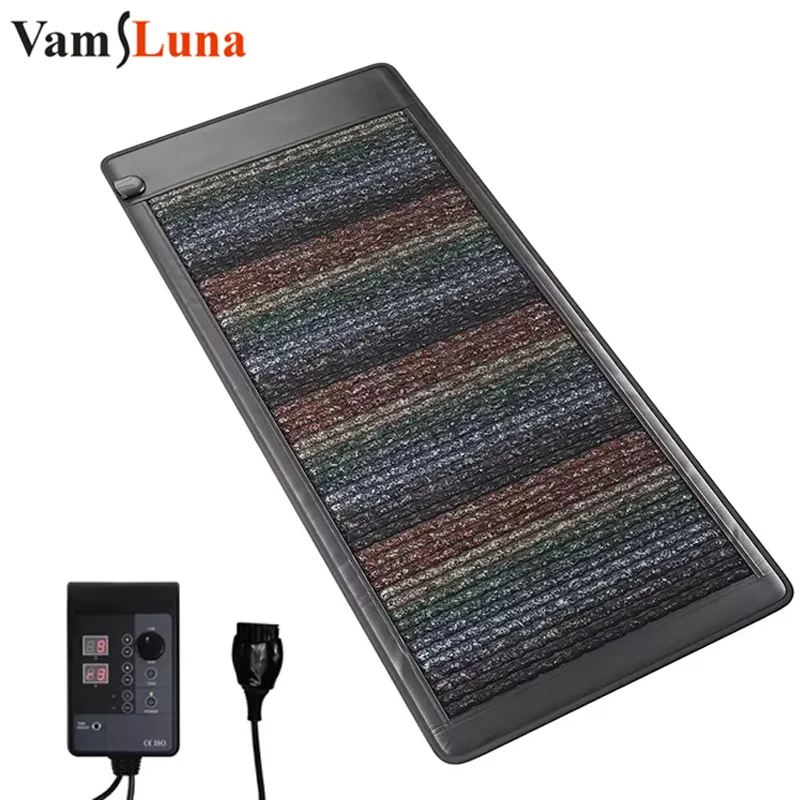 PEMF Infrared Therapy Mat - Full Body Massage Pad with EMS Electrodes & Magnetic Field for Pain Relief, Yoga Recovery & Energy B
PEMF Infrared Therapy Mat - Full Body Massage Pad with EMS Electrodes & Magnetic Field for Pain Relief, Yoga Recovery & Energy B