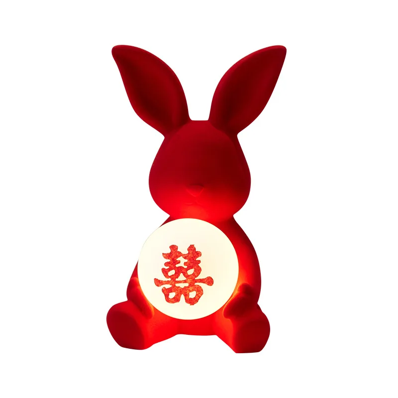 Changming lamp wedding gift for newlyweds wedding room cute rabbit ornament decoration gift happy lamp bedside wedding desk lamp
Changming lamp wedding gift for newlyweds wedding room cute rabbit ornament decoration gift happy lamp bedside wedding desk lamp