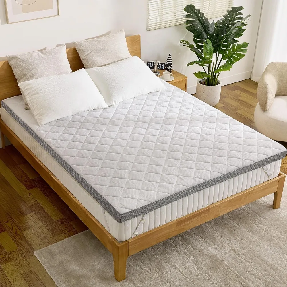 Extra Firm Mattress Topper Full Size 3 Inch, Pain Relieving Foam Bed Topper for Extra Support, High-Density Foam Mattress Pad
Extra Firm Mattress Topper Full Size 3 Inch, Pain Relieving Foam Bed Topper for Extra Support, High-Density Foam Mattress Pad