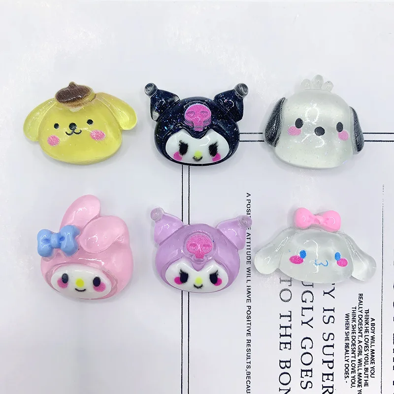 Miniso прозрачная тонкая вспышка, милая кукла Sanrio, аксессуары из смолы, сделай сам, кремовый клей, головной убор, материал, чехол для мобильного телефона, нашивка 
Miniso прозрачная тонкая вспышка, милая кукла Sanrio, аксессуары из смолы, сделай сам, кремовый клей, головной убор, материал, чехол для мобильного телефона, нашивка