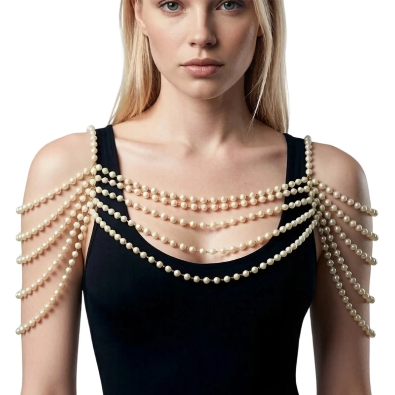 Trendy Geometric Round Beads Body Accessory Shoulder Chain Body Jewelry D0UB
Trendy Geometric Round Beads Body Accessory Shoulder Chain Body Jewelry D0UB