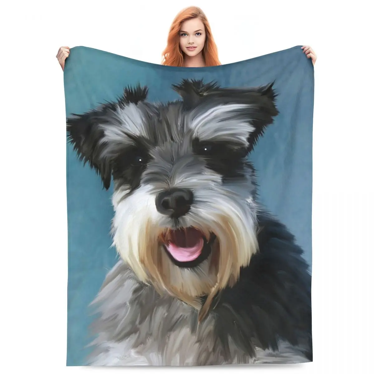 A Cute Featuring Schnauzers Blanket Fleece Throw Blanket Warm Throw Blankets for Couch Bedding Office Throws Bedspread Quilt
A Cute Featuring Schnauzers Blanket Fleece Throw Blanket Warm Throw Blankets for Couch Bedding Office Throws Bedspread Quilt