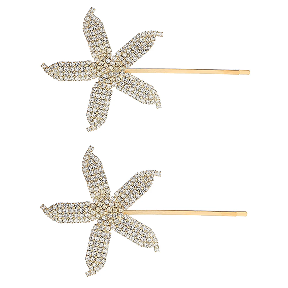 1PCS Sea Star Hairpins Wedding Bridal Party Alloy Lightweight Decor Jewelry for Women Girls Glittering Accessory
1PCS Sea Star Hairpins Wedding Bridal Party Alloy Lightweight Decor Jewelry for Women Girls Glittering Accessory