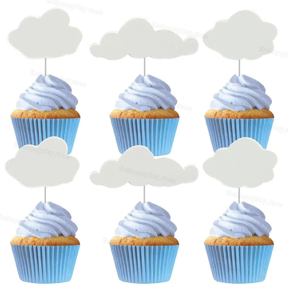 48/24/6Pcs White Cloud Cupcake Toppers Boho Rainbow Cake Decorations for Birthday Wedding Baby Shower Party Cake Cupcake Decor
48/24/6Pcs White Cloud Cupcake Toppers Boho Rainbow Cake Decorations for Birthday Wedding Baby Shower Party Cake Cupcake Decor