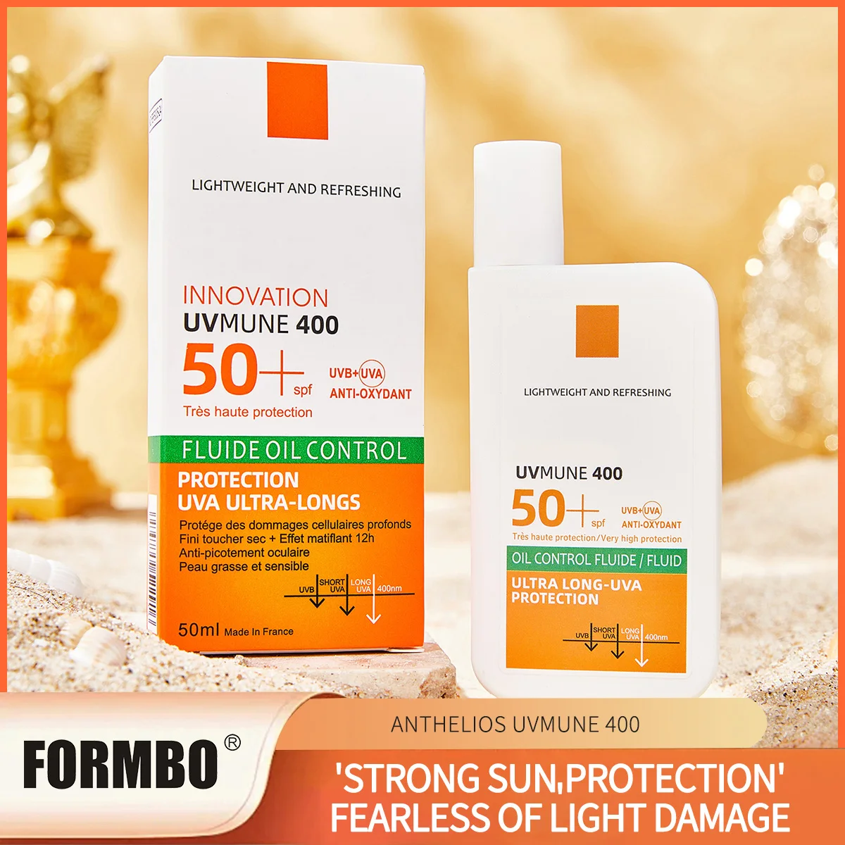 Original SPF50+ Sunscreen Lotion Cream Lasting Moisturizing Refreshing Light and Non Greasy To Prevent Facial and Body Sunburn
Original SPF50+ Sunscreen Lotion Cream Lasting Moisturizing Refreshing Light and Non Greasy To Prevent Facial and Body Sunburn