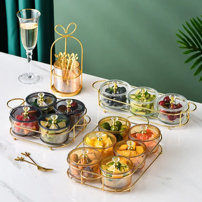 Attractive Fruit Tray Snack Dish Light Luxury Creative Covered Divided Fruit Plate For Household Living Room
Attractive Fruit Tray Snack Dish Light Luxury Creative Covered Divided Fruit Plate For Household Living Room