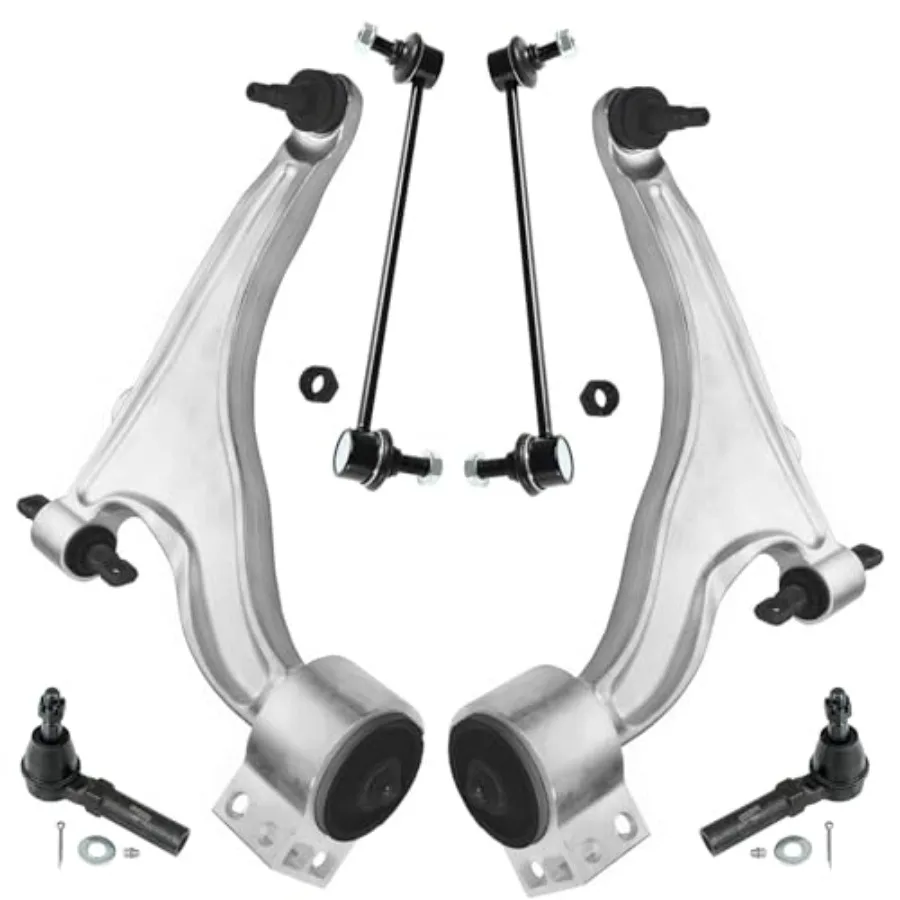 Комплект передних рычагов управления из 6 предметов для 1016 Cadillac SRX с 2 нижними рычагами управления с шаровым шарниром, 2 внутренними концами рулевой тяги, 2 поперечной устойчивости, Lin
Комплект передних рычагов управления из 6 предметов для 1016 Cadillac SRX с 2 нижними рычагами управления с шаровым шарниром, 2 внутренними концами рулевой тяги, 2 поперечной устойчивости, Lin