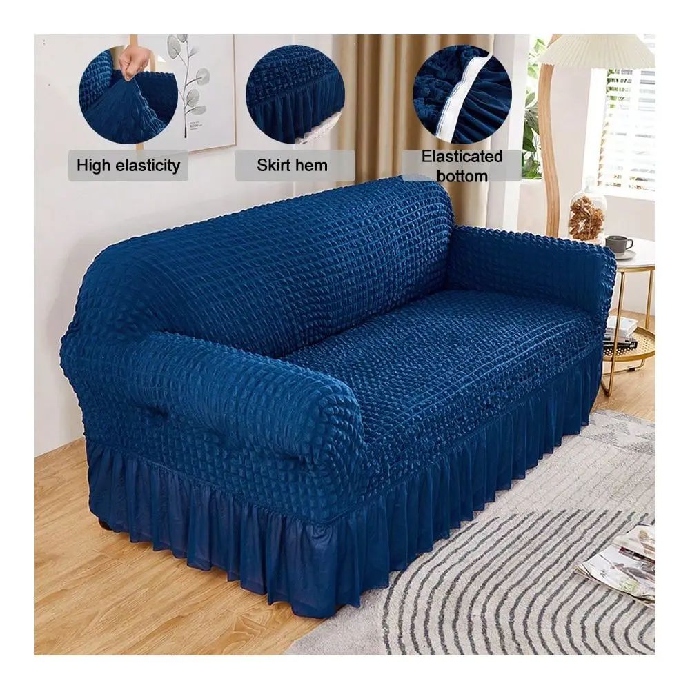 Чехол для дивана из сетчатой ткани Bubble Gauze, высокоэластичный, универсальный, для всех сезонов, с юбкой, защита от домашних животных, легко устанавливается, защита для дивана
Чехол для дивана из сетчатой ткани Bubble Gauze, высокоэластичный, универсальный, для всех сезонов, с юбкой, защита от домашних животных, легко устанавливается, защита для дивана