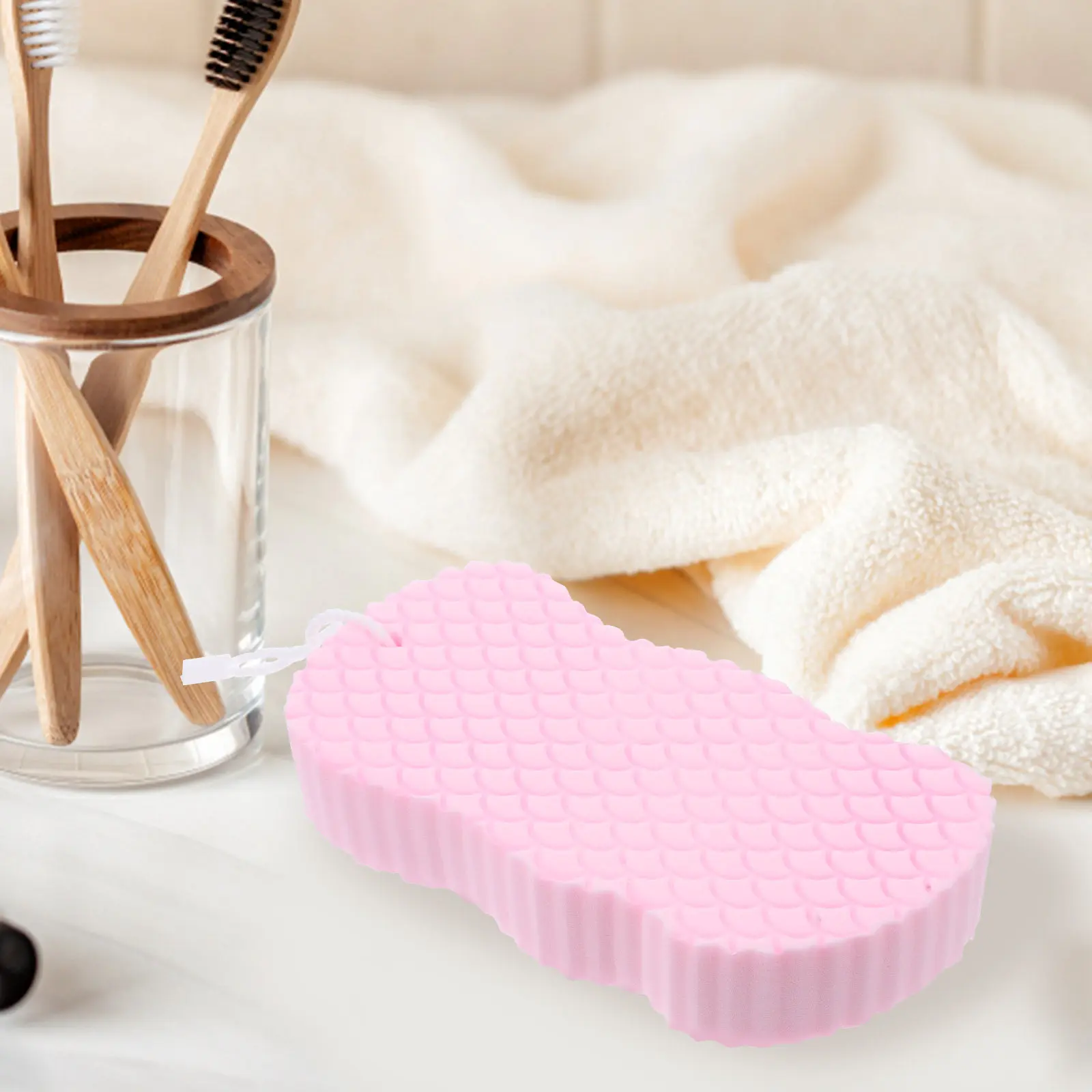 4Pcs Kids Bathing Sponge Set Soft Comfortable Baby Body Scrubber Double-Sided Portable Bath Sponge for Infant Daily Bath Time
4Pcs Kids Bathing Sponge Set Soft Comfortable Baby Body Scrubber Double-Sided Portable Bath Sponge for Infant Daily Bath Time