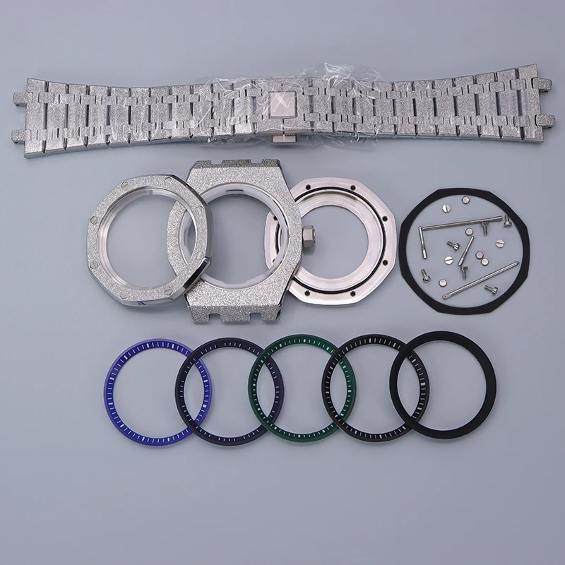 Детали ремешка из нержавеющей стали для часов Seiko NH35 NH36, циферблат 28,5 мм, сапфировое стекло с главенным кольцом, 41 мм
Детали ремешка из нержавеющей стали для часов Seiko NH35 NH36, циферблат 28,5 мм, сапфировое стекло с главенным кольцом, 41 мм