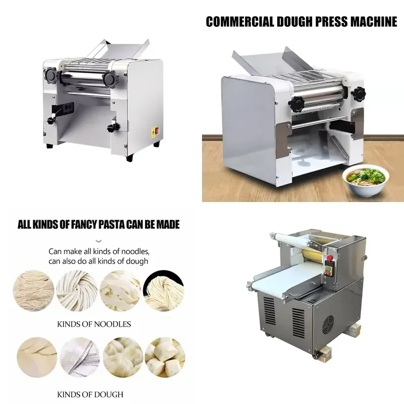 High Quality Dough Press Machine Adjustable Thickness Stainless Steel Electric Dough Press Machine Dough Sheeter for Bakery
High Quality Dough Press Machine Adjustable Thickness Stainless Steel Electric Dough Press Machine Dough Sheeter for Bakery
