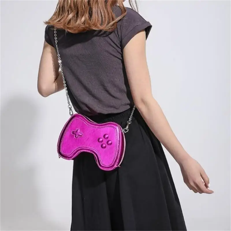 Сумка через плечо в форме игрового контроллера, сумки через плечо, мини-сумка на цепочке, женский кошелек
Сумка через плечо в форме игрового контроллера, сумки через плечо, мини-сумка на цепочке, женский кошелек