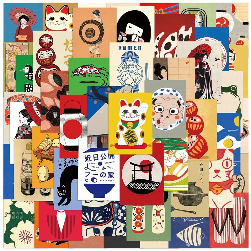 10/30/50PCS Cartonn Japanese Style Sticky PVC Sticker Aesthetic Decoration Scrapbooking DIY Hand Accounting Supplies for Kids
10/30/50PCS Cartonn Japanese Style Sticky PVC Sticker Aesthetic Decoration Scrapbooking DIY Hand Accounting Supplies for Kids