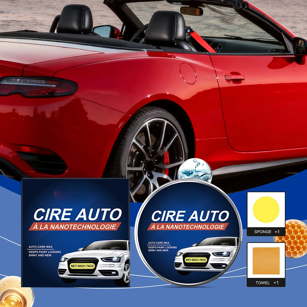 Protective Coating and Scratch Repair Wax Paste Kit with Paint Polishing for Car Maintenance and Scratch Removal
Protective Coating and Scratch Repair Wax Paste Kit with Paint Polishing for Car Maintenance and Scratch Removal