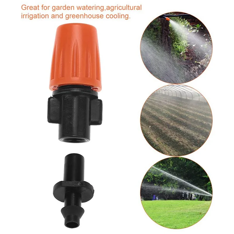 AC88-150 Pcs Drip Irrigation Spray Nozzle, Water Spray Nozzle, Adjustable In 2 Modes: Water Mist And Water Column
AC88-150 Pcs Drip Irrigation Spray Nozzle, Water Spray Nozzle, Adjustable In 2 Modes: Water Mist And Water Column