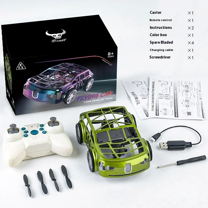 Land and air dual-mode two-in-one remote control vehicle The TiTok flying toy car is selling well
Land and air dual-mode two-in-one remote control vehicle The TiTok flying toy car is selling well