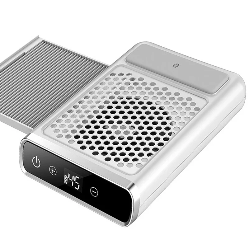 Мощный пылесос для ногтей для маникюра, перезаряжаемый пылесборник для ногтей со съемным фильтром, регулируемая маникюрная машина
Мощный пылесос для ногтей для маникюра, перезаряжаемый пылесборник для ногтей со съемным фильтром, регулируемая маникюрная машина