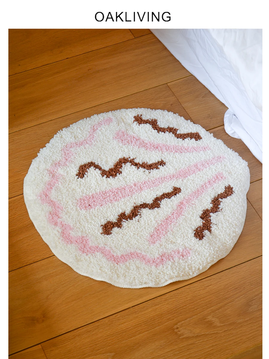 Handmade Hooked Cartoon Office Cushion Comfortable Home Use Mat Anti-Slip Flocking Chair Pad round Shape Velvet Material
Handmade Hooked Cartoon Office Cushion Comfortable Home Use Mat Anti-Slip Flocking Chair Pad round Shape Velvet Material