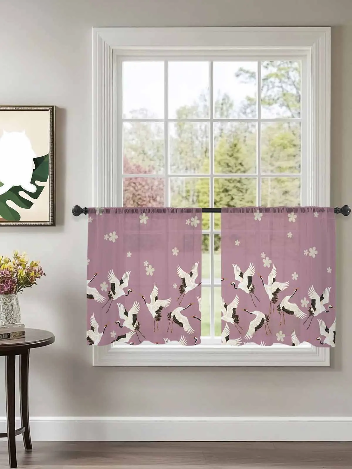 Harmony Cherry Blossoms Crane Тюлевые шторы для спальни Декор для детской гостиной Прозрачные шторы
Harmony Cherry Blossoms Crane Тюлевые шторы для спальни Декор для детской гостиной Прозрачные шторы