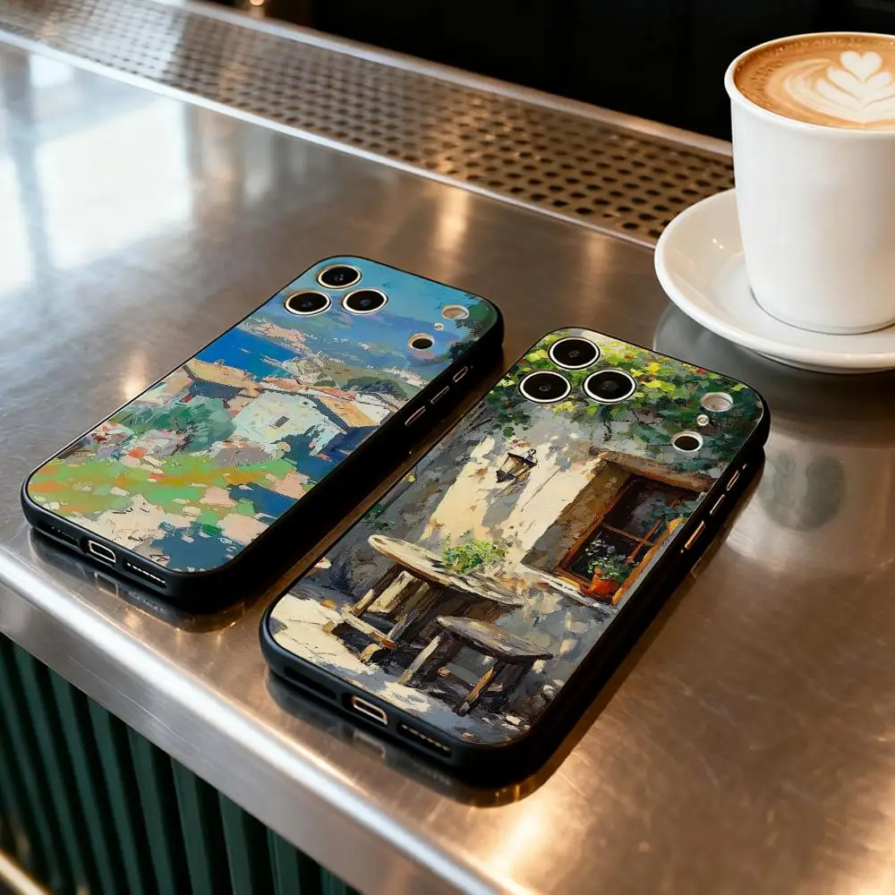 Phone Case For iPhone 17 Air 16 16e Plus Pro MAX15 14 13 12 11 xr 7 8 6 se XSmax Soft black case Art oil painting
Phone Case For iPhone 17 Air 16 16e Plus Pro MAX15 14 13 12 11 xr 7 8 6 se XSmax Soft black case Art oil painting