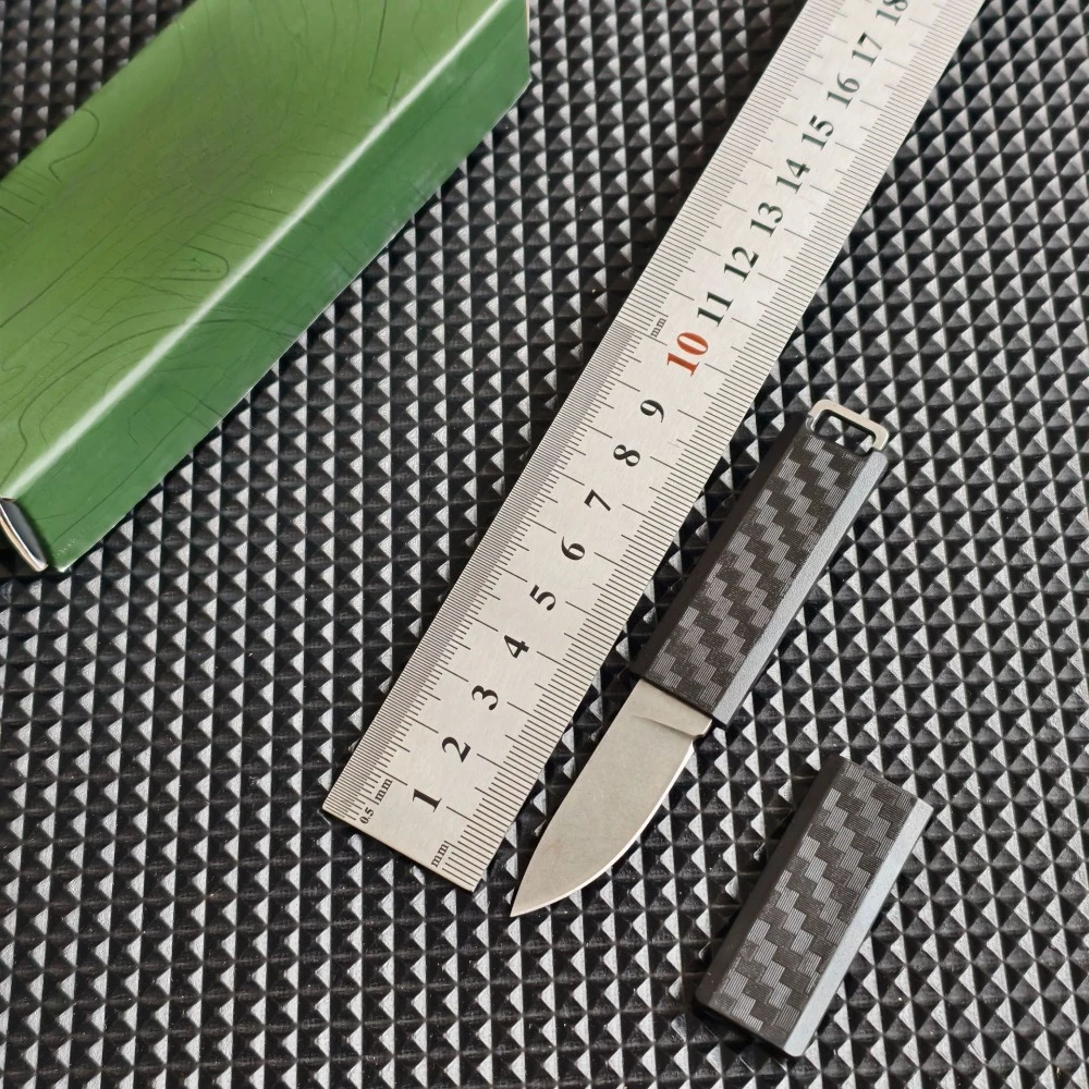 Scribe 2425 Mini Straight Knife 8Cr13Mov Blade Nylon Fiber Handle Unboxed Knife Emergency Survival Tool Best Gift for Men
Scribe 2425 Mini Straight Knife 8Cr13Mov Blade Nylon Fiber Handle Unboxed Knife Emergency Survival Tool Best Gift for Men